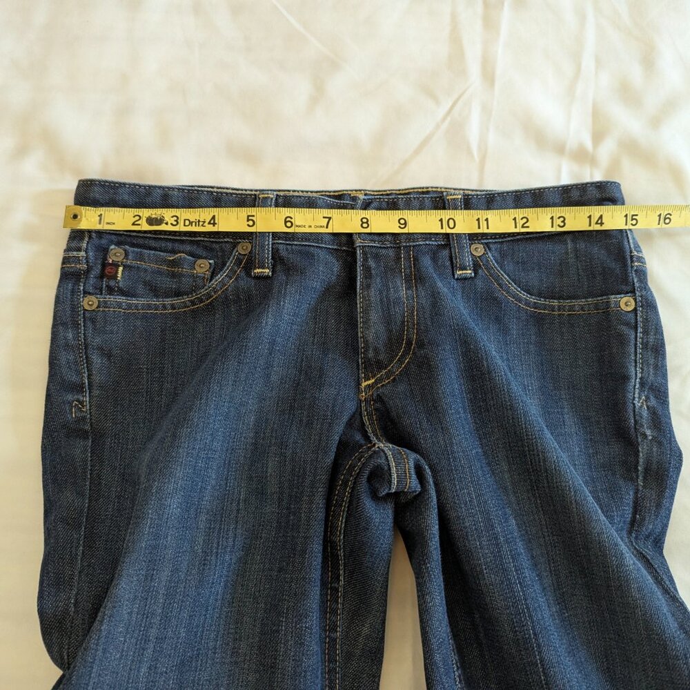 AG Adriano Goldschmied Size 27R "The Club" Bootcut Dark Wash Jeans - Picture 5 of 14